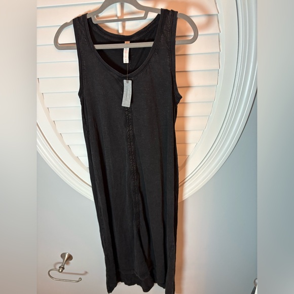 Daily Practice Small petite black Anthropologie Black Sleeveless tank Dress NWT - Picture 2 of 5